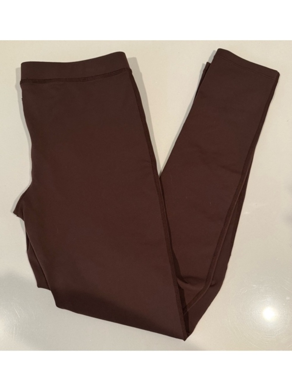 Prana 7/8 Leggings Chocolate Brown Low Rise Small